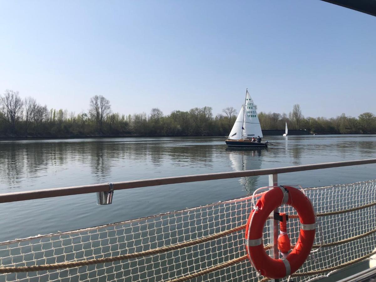 Seinehouse - Maison Flottante Vaux-Sur-Seine Kültér fotó