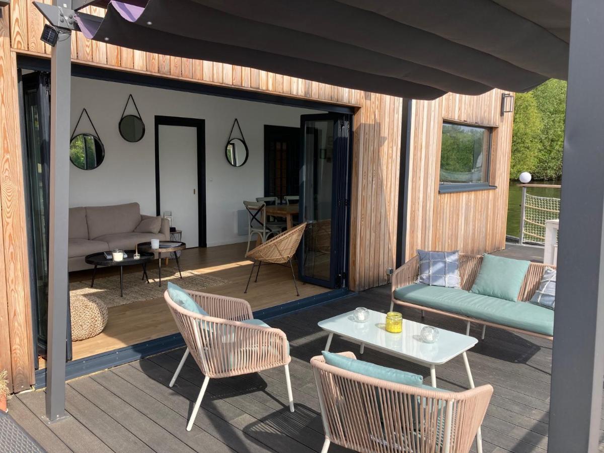 Seinehouse - Maison Flottante Vaux-Sur-Seine Kültér fotó