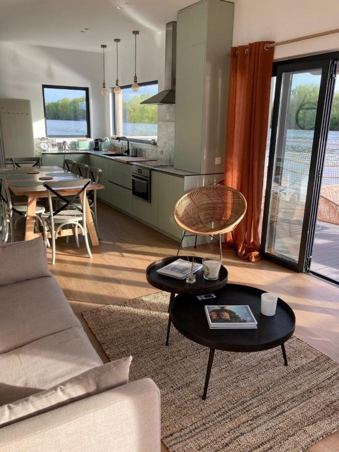 Seinehouse - Maison Flottante Vaux-Sur-Seine Kültér fotó